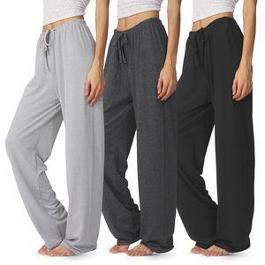 NEW Ultra Performance Womens Pajama PJ Pants 3 Pack Lounge Bottoms Pajamas for W